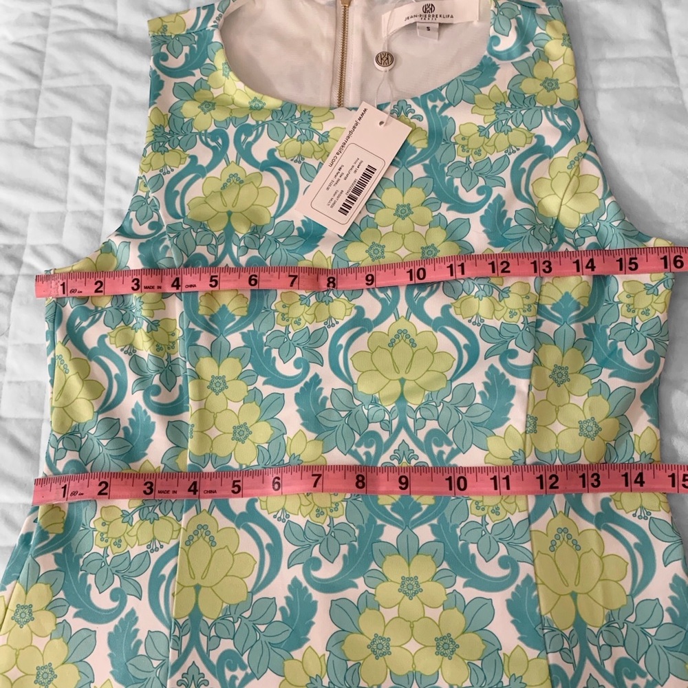 Jean-Pierre Klifa Bridget Dress in Wallpaper Print Size S NWT - Picture 9 of 10